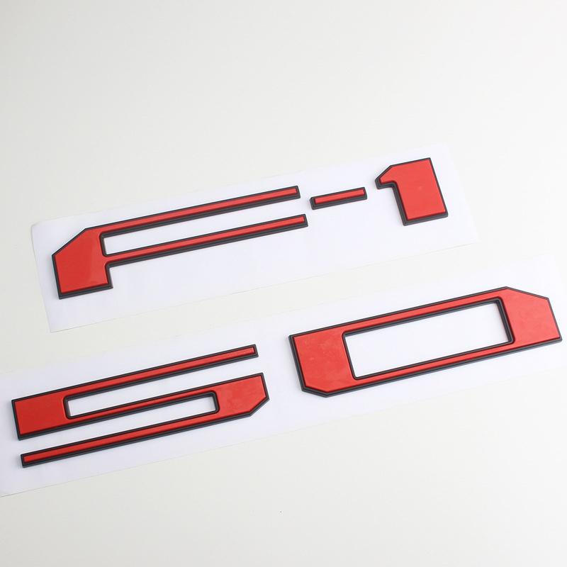 Car 3D ABS Emblem Badge Logo Sticker for F-or/d F-150 SVT Raptor F150 Car Rear Trunk Letters Decal Stickers Styling Accessories