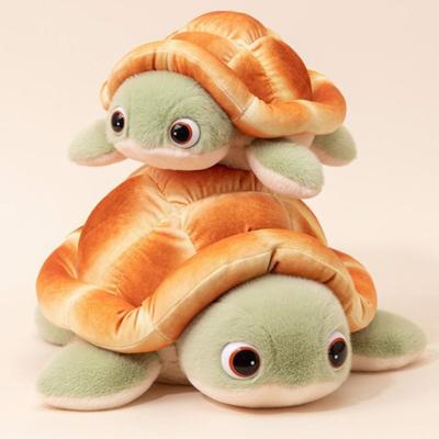 Морское животное Морская черепаха Мягкая кукла Мягкая игрушка Подушка в виде морской черепахи Декор для автомобиля