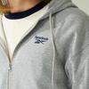 Reebok Американская ретро однотонная модная простая универсальная куртка унисекс светло-серая 24FRM113UGG3