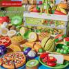 Deluxe Peelable Durian & Vegetable Pretend Play Set for Kids