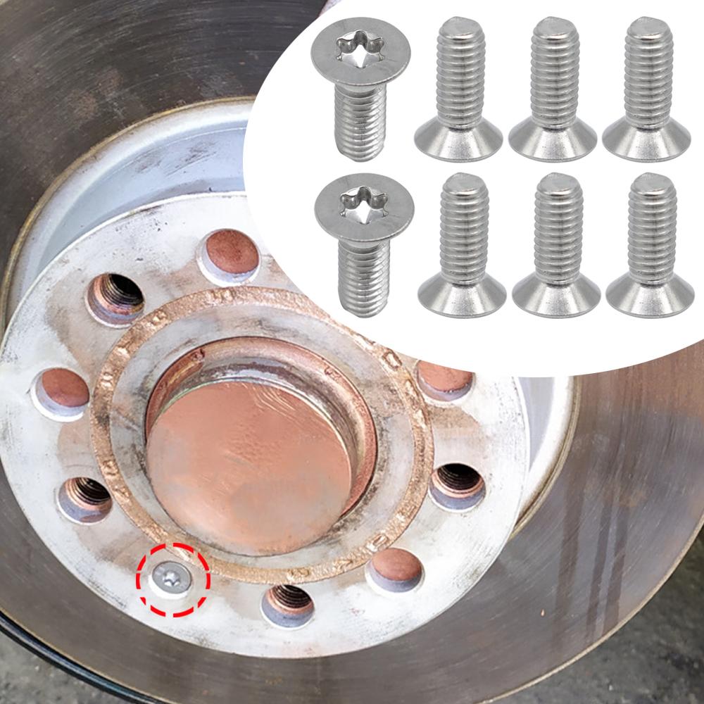 Car Brake Disc Hex Socket Countersunk Bolt Screws For Saab 9-3 D75 D79 E79 YS3F E50 CHEVROLET SPARK M300 Captiva C100 C140
