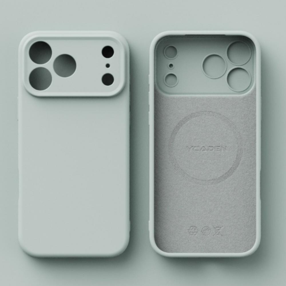 Original For Magsafe TPU Shockproof Case For iPhone 17 Pro Max Air 17 Pro Wireless Charging Liquid Silicone Camera Protect Case