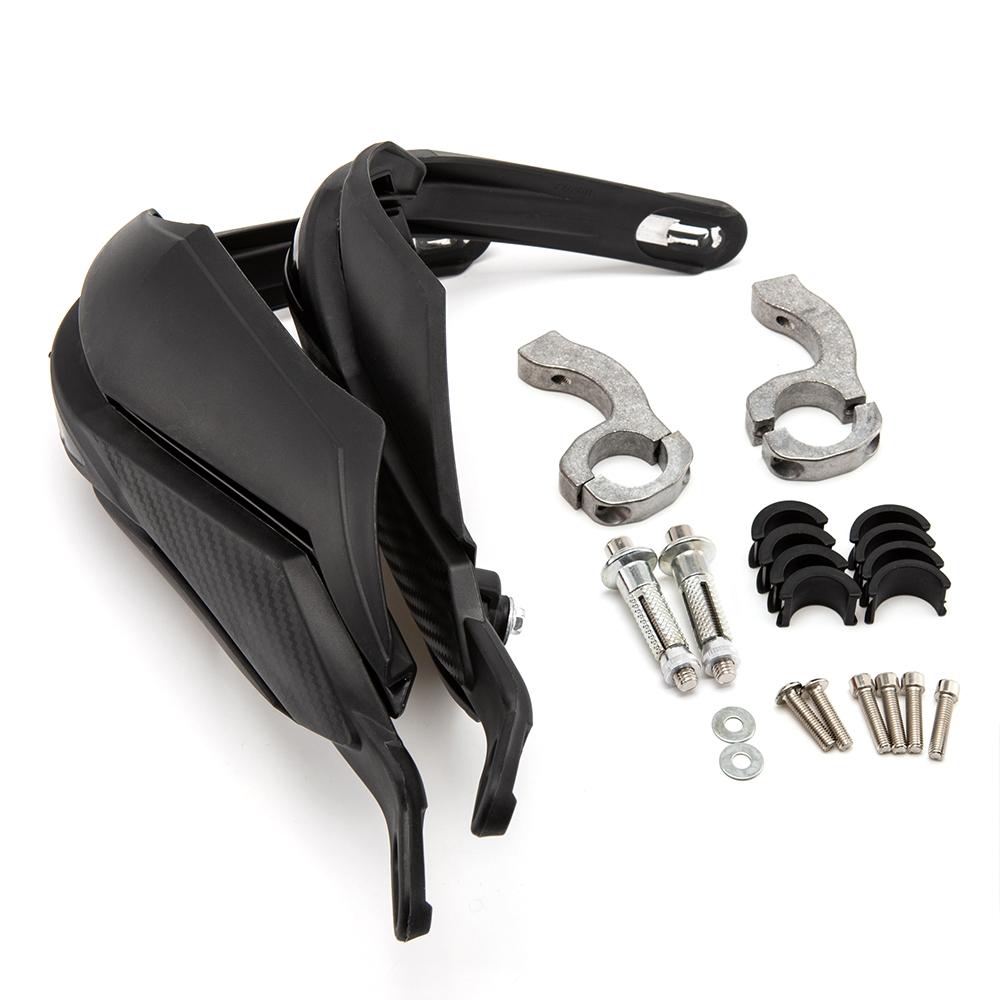 Black Handguards Hand Guards Universal for 7/8" and 1 1/8" Brush Bar For off Road ATV For Motorcycle Pit Dirt Bike Motocross
