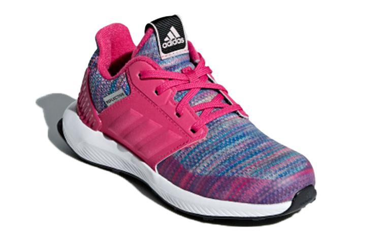 adidas Rapida Run BTW K Низкие детские кроссовки для бега Розовый Синий Детские AH2603