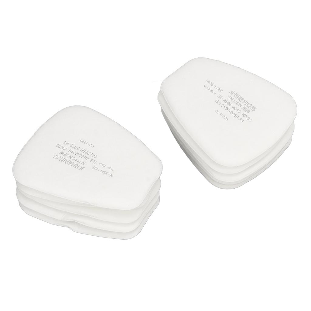 10pcs Bag 5N11CN Dustproof Filter Cotton for 6200 7502 6800 Face Shield