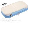 Multifunctional Zipper Pouch Large Capacity Pencil Case Portable Office Supplies School Students Storage Bag Stationery Makeup Organizer Pen Holder