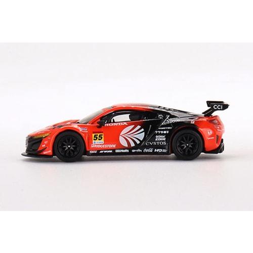 TrueScale Miniatures MINI GT 1/64 Scale Honda NSX GT3 EVO22 SUPER GT Series 2022 #55 ARTA (Left-Hand Drive) Japan Exclusive Finished Model MGT00485-L