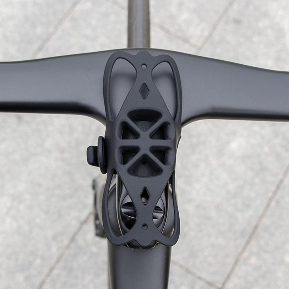 2 шт. Силиконовое крепление для телефона на велосипед Крепление для мобильного телефона на руль Велосипедный держатель телефона с амортизацией Антискользящие аксессуары для велоспорта