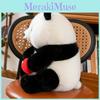 Qizlar Bolalar uchun Sovg'a Qo'g'irchoq PP Paxta To'ldirilgan Yoqimli Yumshoq Panda O'yinchoq