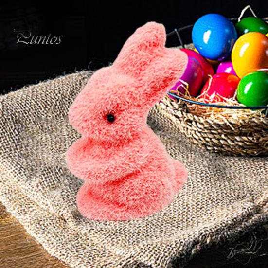 Пасхальный кролик орнамент привлекательный красочный пенопластовый кролик орнамент для внутреннего и наружного праздничного украшения