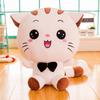 Big Cat Face Plush Toy Soft Stuffed Animal Doll Bedroom Decoration Kids Gift