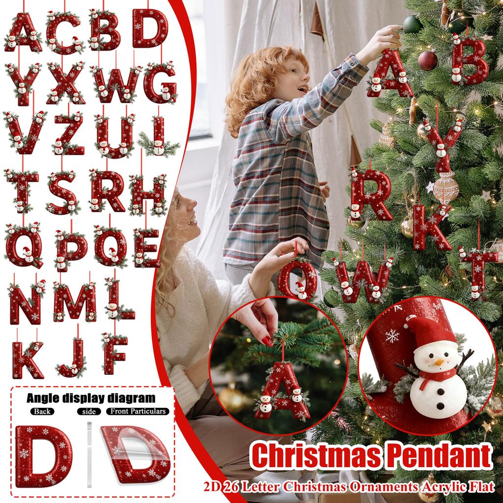 2D Christmas Ornaments, Personalized Christmas Ornaments, Christmas Gifts For 2025