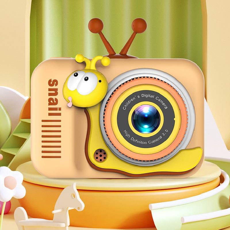 Детская камера Цифровая камера 20 МП Камера для детей Селфи 4-кратный цифровой зум 2,0-дюймовый экран Двойные линзы
