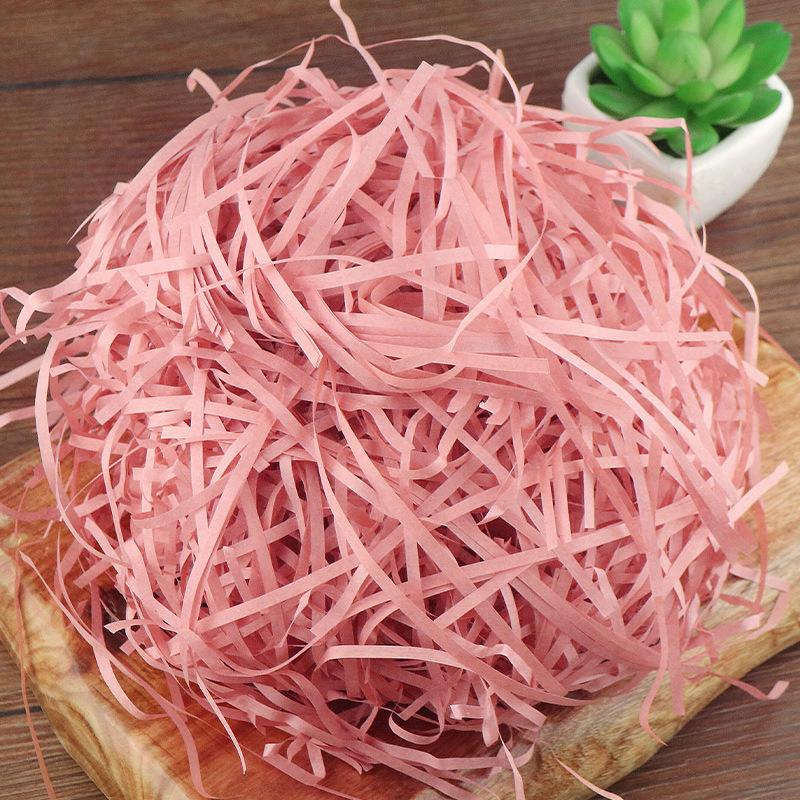 100G-1800G Colorful Crinkle Paper Raffia Shredded Confetti Gift Box Filler Decoration Wedding Party Gift & Basket Packaging