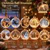 Lighted Christmas Tree Bauble Plastic Hanging Ornament New LED Light Ball  Home Decor