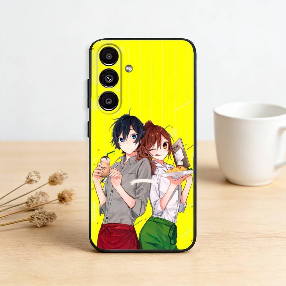 A-Аниме H-Хоримия Чехол для телефона Samsung Galaxy A91,80,73,72 ,71,53,52,32 ,31,22,21s,20, Мягкий Черный Чехол