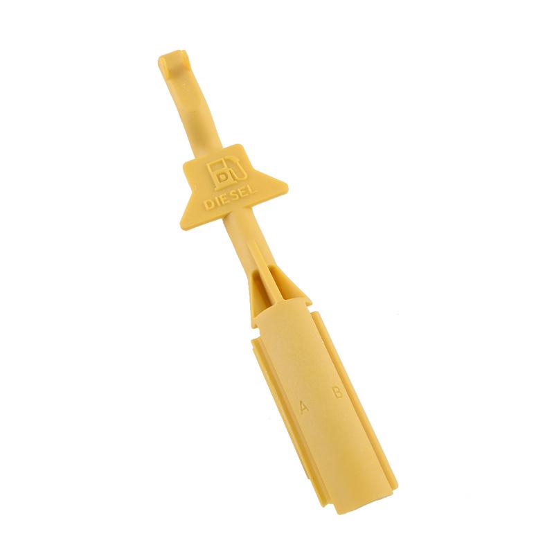 Plastic Yellow Fuel Tank Stopper Diesel Cap Refueling Unlock Key Plastic Fit for Land Rover Range Rover Sport Discovery 4