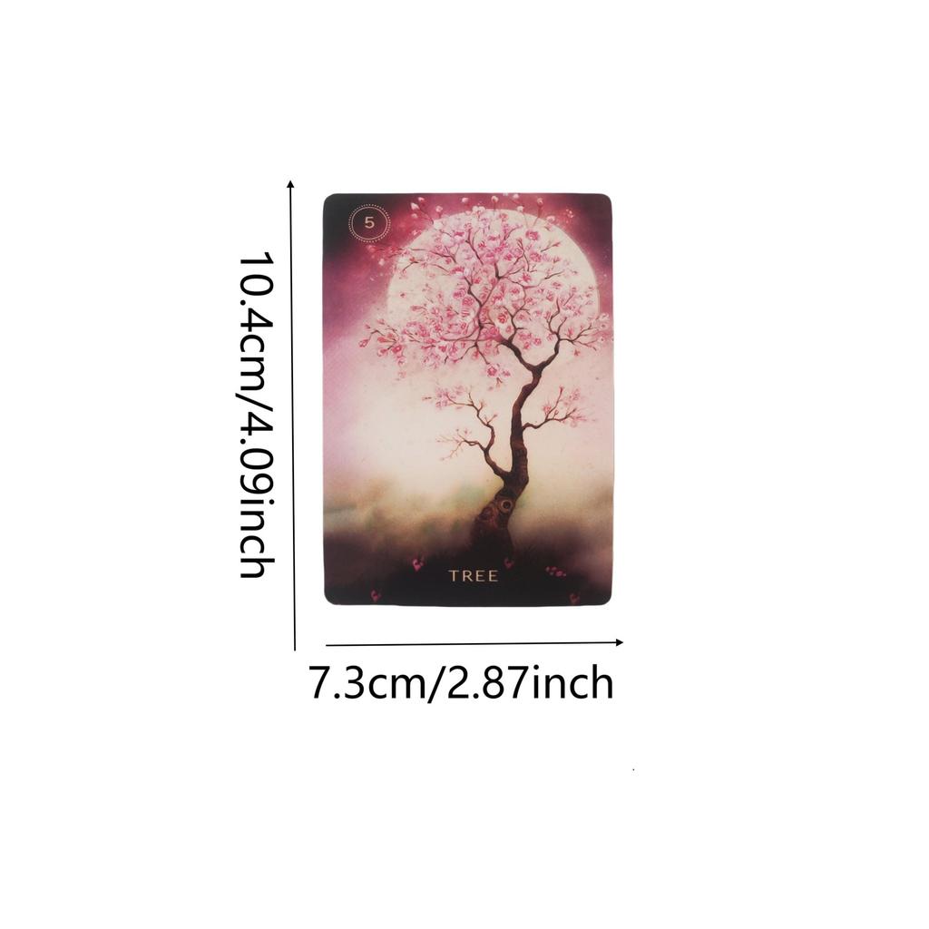 Сладкое Ленорман Оракул 38 шт. Английские Карты Судьба Гадание Колода Семейная Вечеринка Настольная Игра Игра для Гадания Новичкам Карта