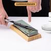 Akizora Whetstone Knife Sharpening Stone 400 1000 3000 10000 Whetstone Set with Surface Fixed Angle Strong Bamboo Medium Whetstone for Home Perfect