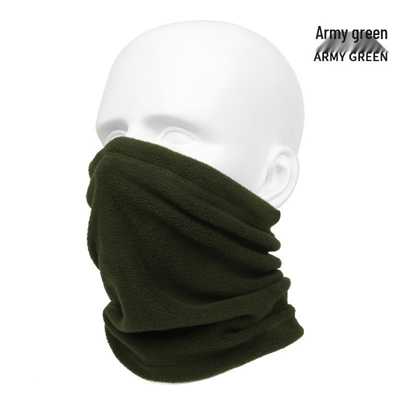 Windproof Fleece Neck Gaiter: Multifunctional Warm Face Mask for Outdoor Sports