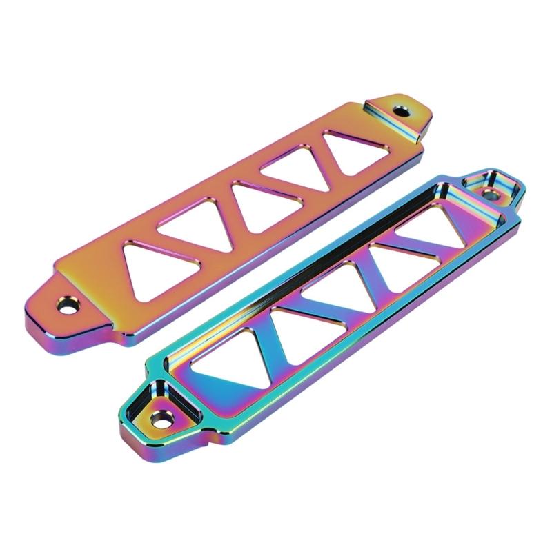 Versatile Aluminum Battery Tie Down Bracket Vehicle Battery Holder Upgrades for Secure & Stable Battery Installation