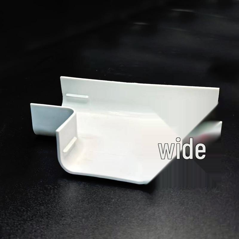 ПВХ Канал для радиаторных труб: Настенный горизонтальный отвод для защиты трубы горячего водоснабжения