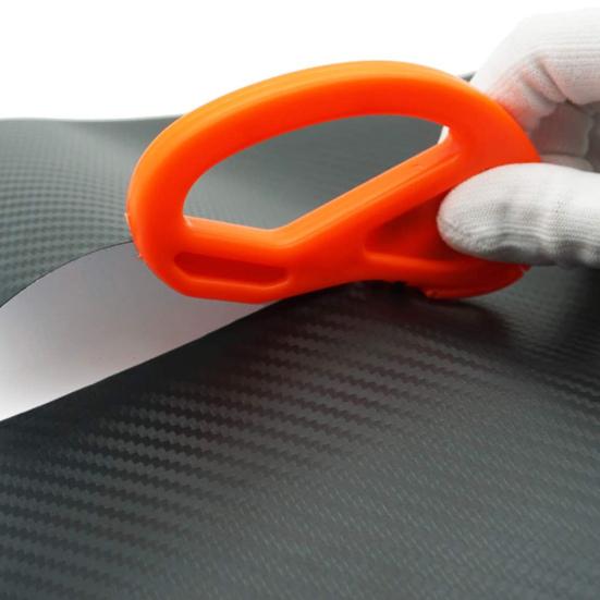12 шт. резаков для виниловой пленки, стайлинг автомобиля, оранжевые виниловые пленки для автомобиля, безопасные принадлежности для мастерской