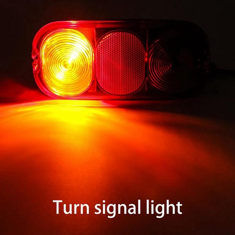 Excavator Rear Turn Signal Lamp Rear Brake Tail Lamp for JCB 2CX X 4CX Project 12 & 21