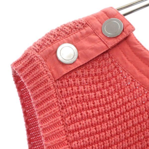 Chloe made in Italy No sleeve knit one piece XS pink Women Used