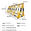 Movable Construction Site Barrier - Safety Guardrail for Schools and Vehicles