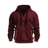 Winter Men's Fleece Sweatshirt Hoodie Zipper Multi-pocket Pullover Sports and Leisure
