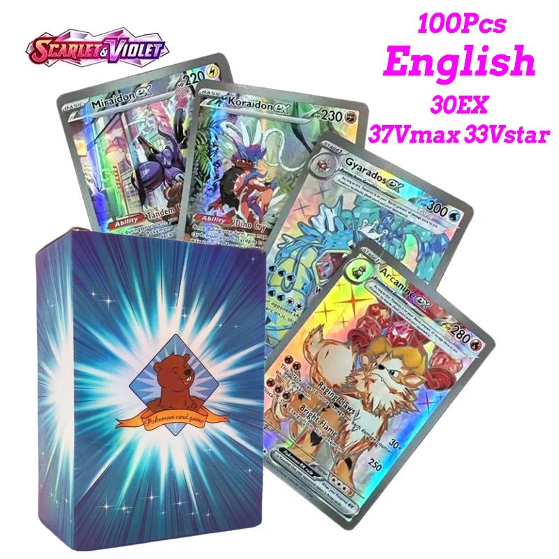 Pokemon Cards Vmax Vstar EX GX Energy Toys  Playsets Card No Repetition Exceed Evolution Charizard Full Flash Card Multiple People Battle