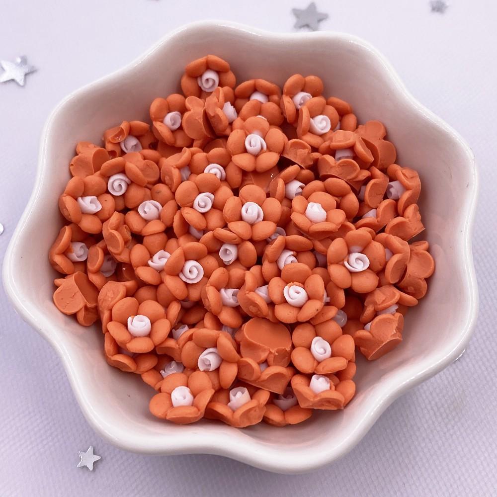 50 шт., смола, 10 мм, красочные 3D керамические цветы, плоская задняя часть, драгоценные камни для ногтей, камни, скрапбукинг, свадьба, сделай сам, аппликация, декор, принадлежности для рукоделия