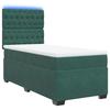 Maison Exclusive - Sommier à lattes de lit et matelas Vert foncé 80x200 cm Velours