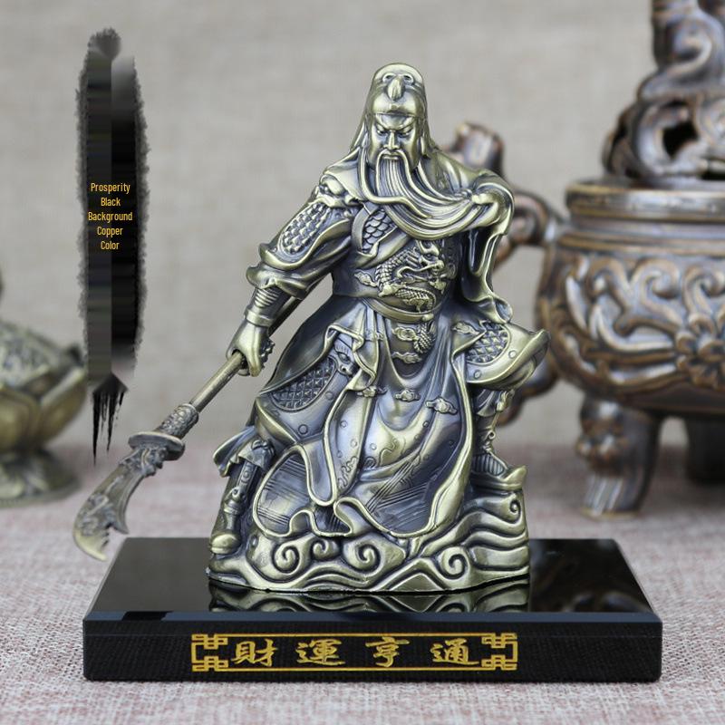 Украшение Будды для интерьера автомобиля - Гуань Гун Бог богатства для мира и защиты