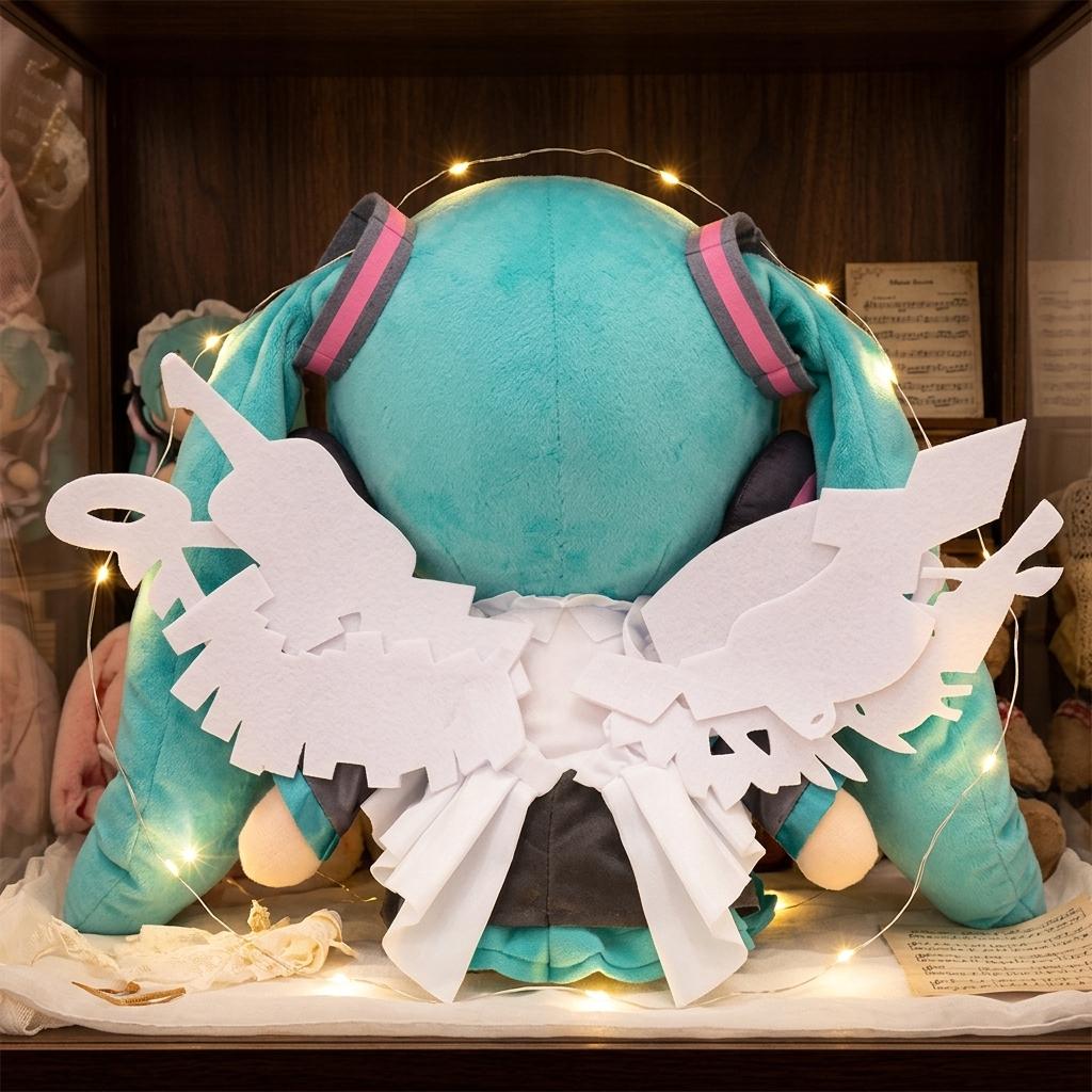 Miku Fuwa Petit 16th Anniversary Ver Authentic Genuine Original 40cm PP Cotton Filled Soft Plush Doll Stuffed Toy