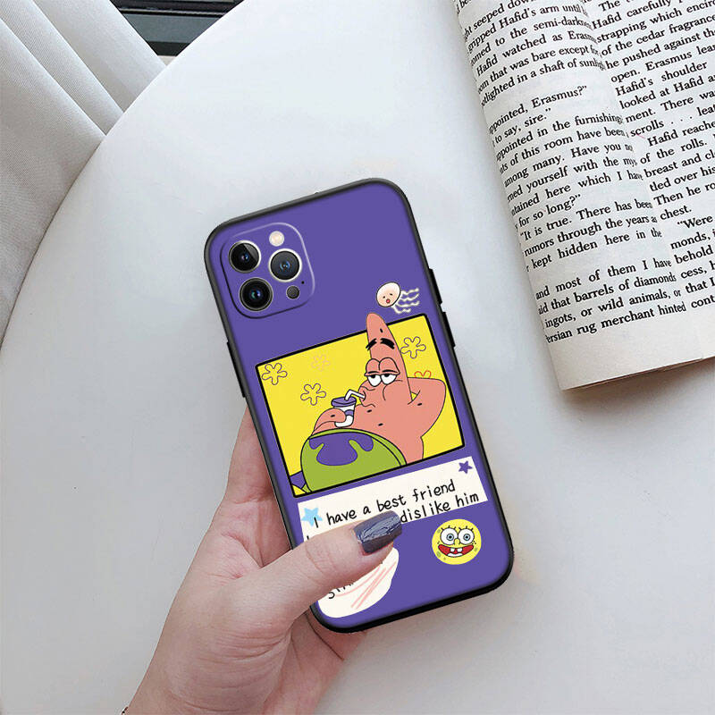 RT24 S-SpongeBos Phone Shell Case for Redmi Note 8 9 10 11 11S 10C 10X 10A 10T 9A 9C 9T 9S 8T Pro Max Plus Prime