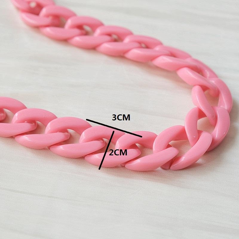 Новый аксессуар для телефона, цепочка со съемными деталями, карамельный неоновый ремешок через плечо из смолы, роскошный ремешок для телефона, цепочки, акриловый ремешок на плечо, подвесная цепочка