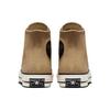 Converse Кроссовки унисекс Chuck 70 Suede High Sand Dune Brown Egret Black A01457C