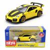 1/32 Scale 911 GT2 RS Diecast Car Model Toy, Pull Back Toy Vehicle with Sound and Light for Kids Toddler Boys Girls Gift Collection