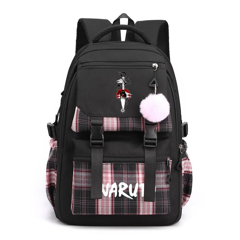 Рюкзак «Наруто» в стиле аниме для подростков, школьный рюкзак для девочек и мальчиков, студенческий детский рюкзак для ноутбука, сумка для книг для мужчин и женщин, дорожная сумка для отдыха