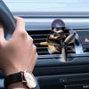 Car Air Freshener Smell In The Styling Vent Perfume Diffuser Bear Pilot Rotating Propeller Fragrance Outlet Air Fresheners