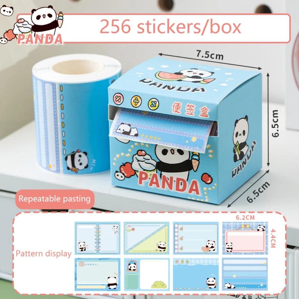 Sticky Notes Pull Out Roll Memo Pad Cartoon Cute Capybara Memo Pad Keypoint Marker