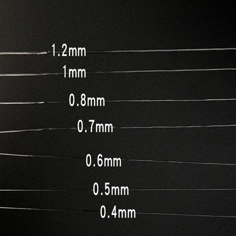 Elastic Crystal Bead Bracelet String - Transparent Rubber Cord for DIY Beading