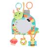 Игрушка для младенцев с зеркалом Развивает сенсорные навыки мелкой моторики Мягкая ткань Зеркало заднего вида для автомобиля