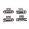 5 шт. разъем USB 3.1 Type C с винтовой фиксирующей пластиной Type-C USB Jack 3.1 Type-C 2Pin 4Pin женский разъем разъем для зарядки порт