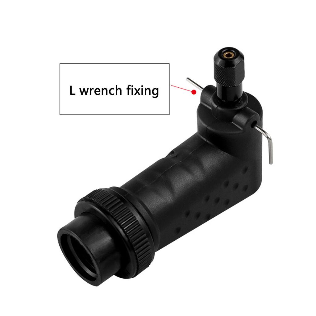 90 Degree Right Angled Grinder Attachment For Tight Space With Universal Compatibility And Durability Alloy Construction