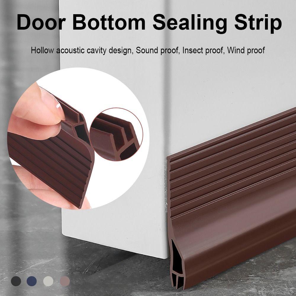 Blocker Soundproof Door Draft Stopper Door Bottom Sealing Strip Draught Excluder Weather Stripping