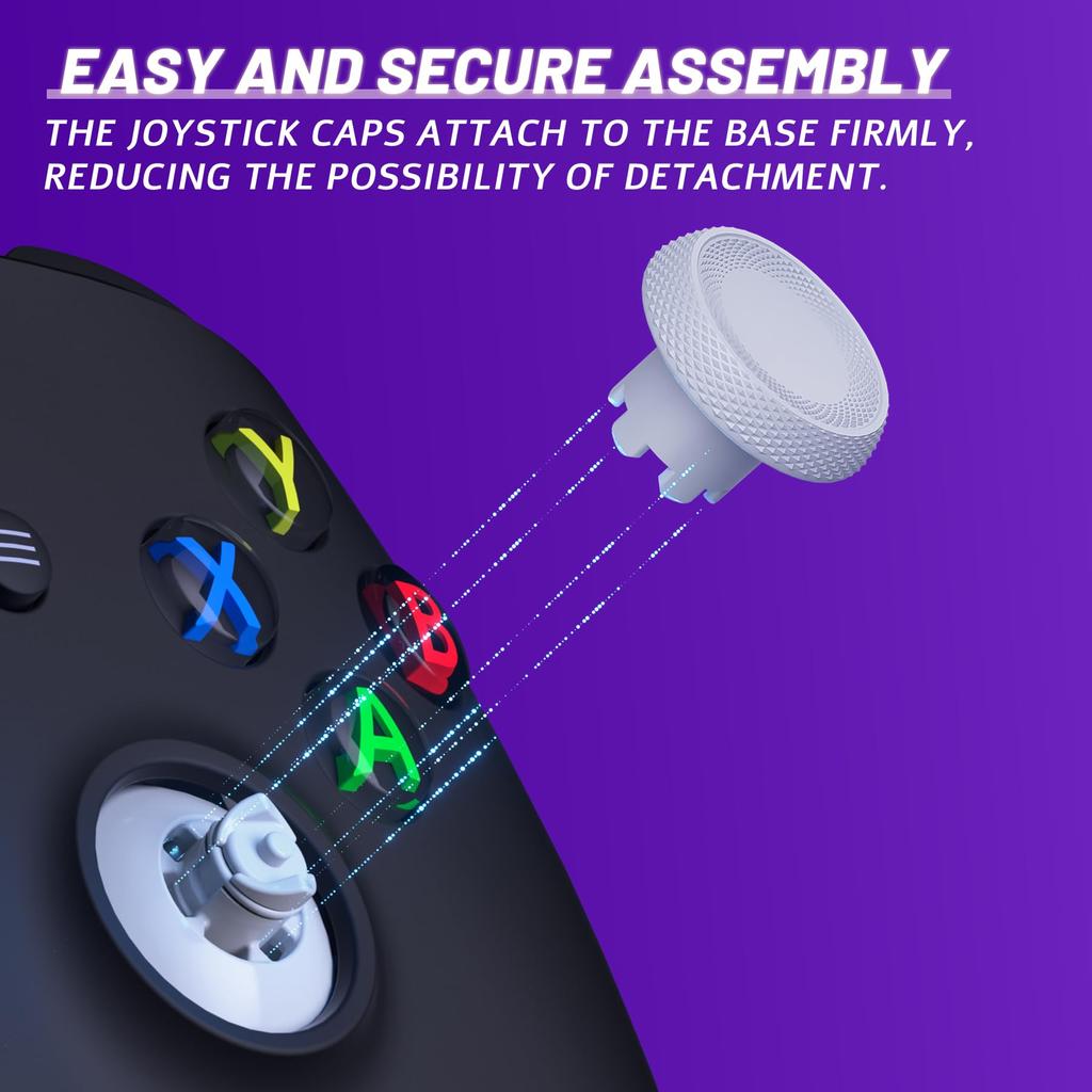 EXtremeRate ThumbsGear V3 сменный эргономичный стик для большого пальца, совместимый с Xbox Core, сменный аналоговый стик для большого пальца, совместимый с Xbox One