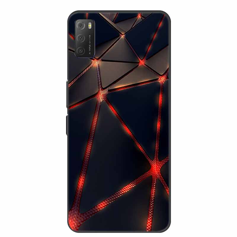 For TCL 20E Cases 20Y 20S 20B 20L Fashion Soft TPU Silicone Cartoon Phone Cases For TCL 20Y Cover Bumpers Fundas 20 E TCL 6125F
